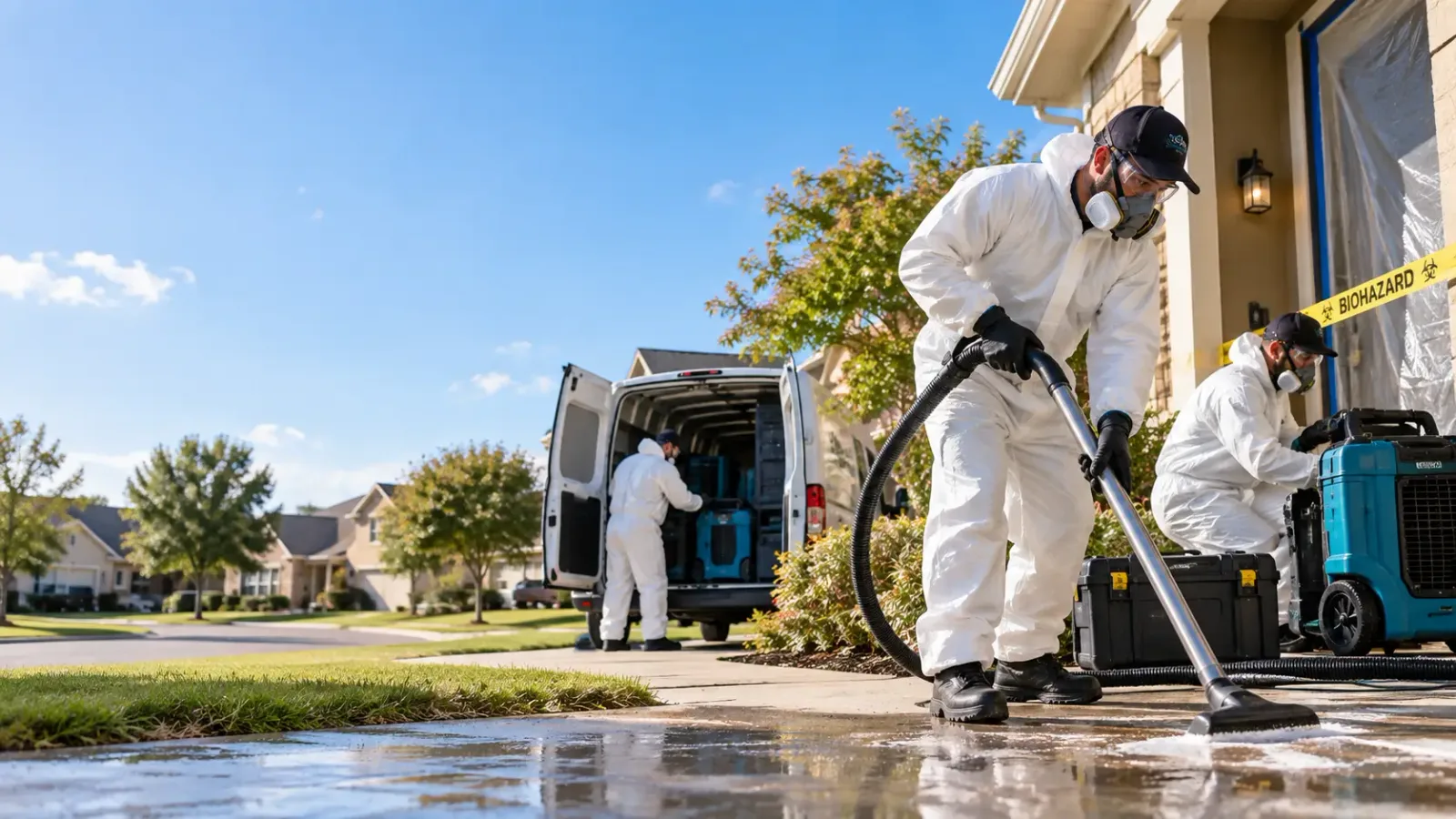 Biohazard Cleanup in Three Rivers, TX